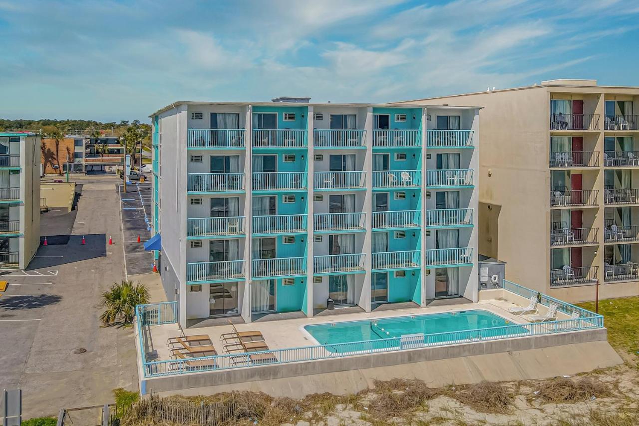 Southern Breeze Ocean Front Hotel Myrtle Beach Buitenkant foto