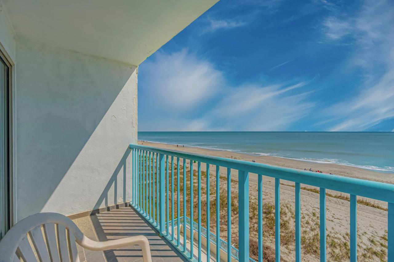 Southern Breeze Ocean Front Hotel Myrtle Beach Buitenkant foto