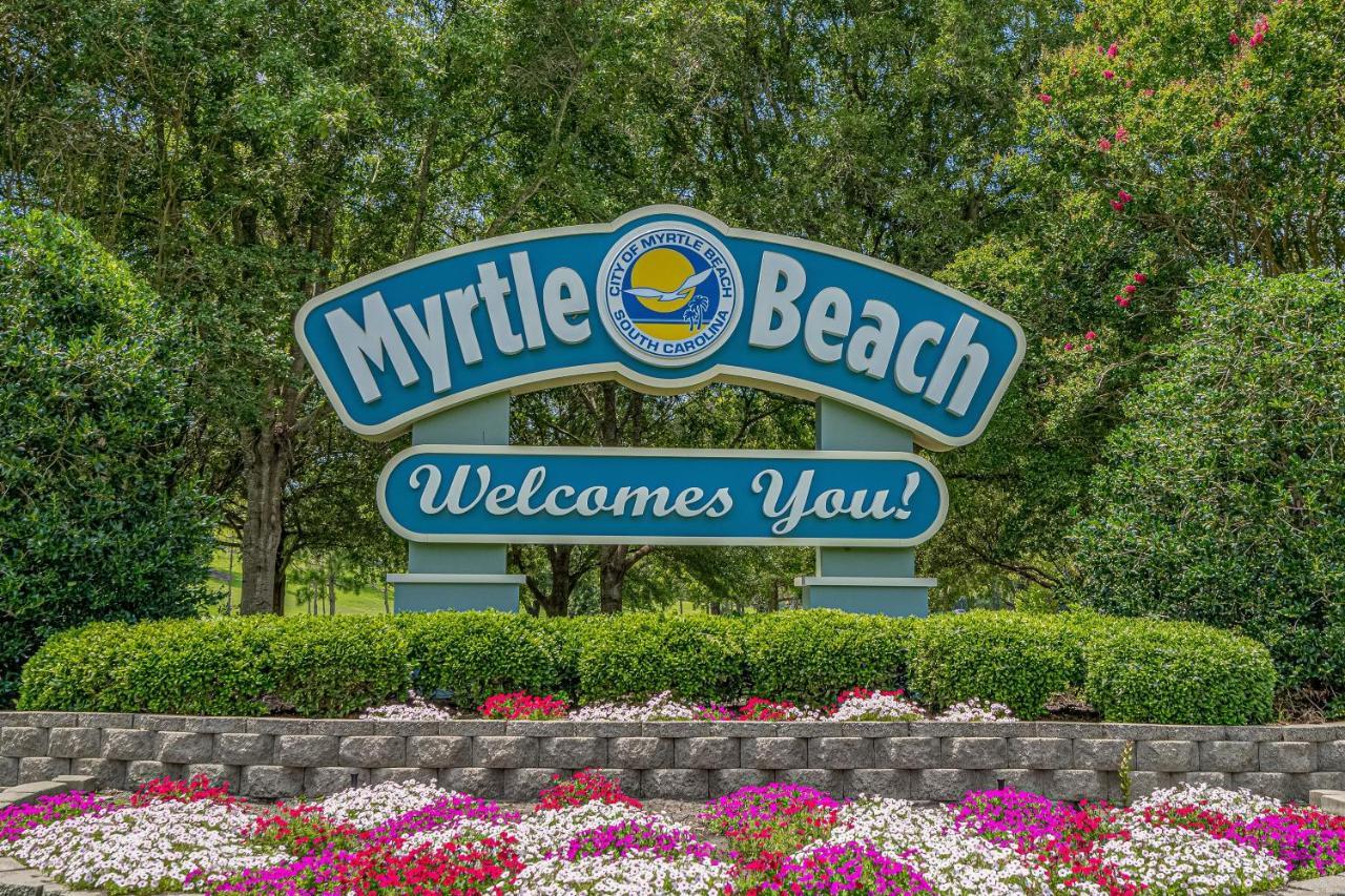 Southern Breeze Ocean Front Hotel Myrtle Beach Buitenkant foto