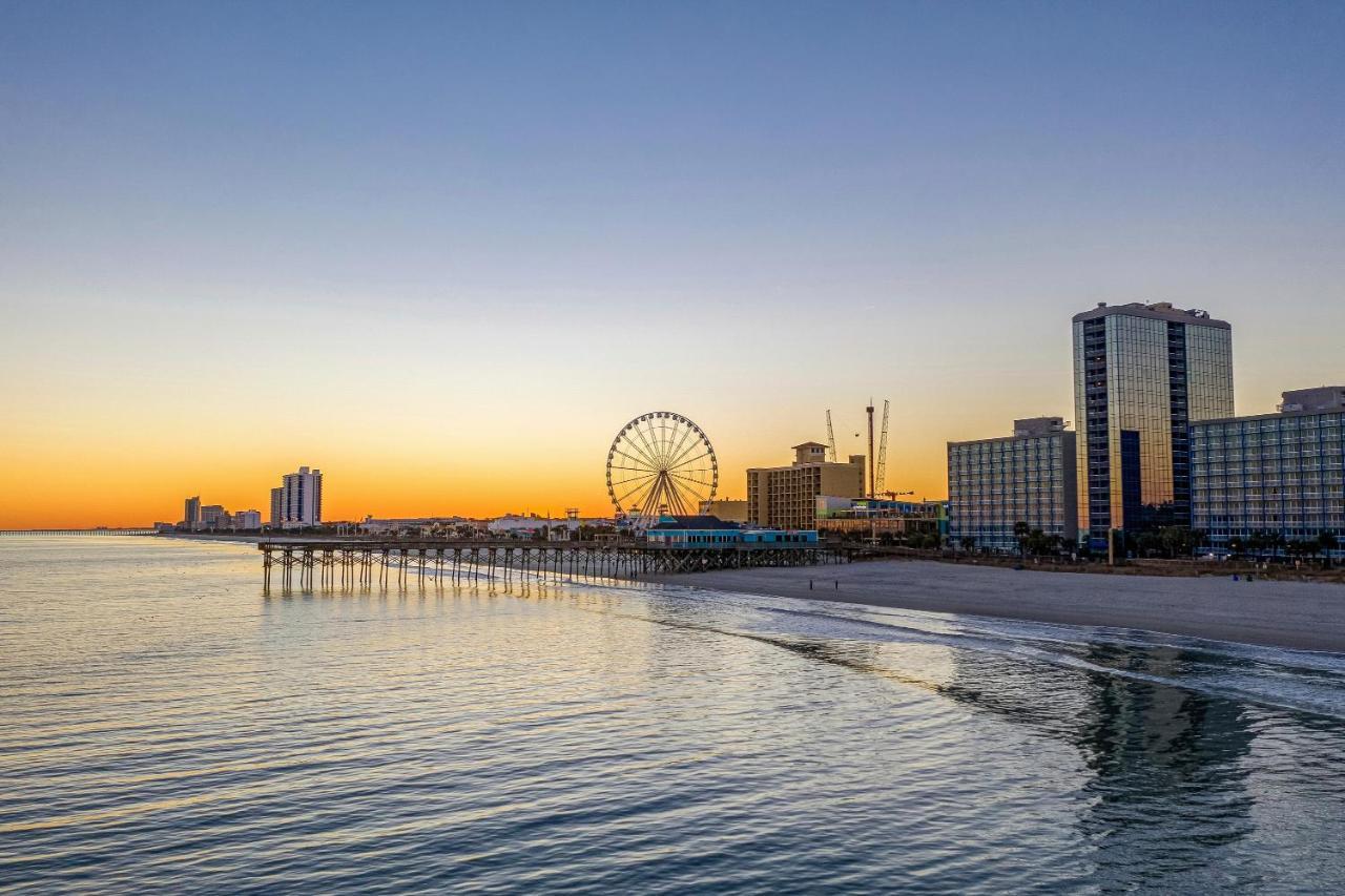 Southern Breeze Ocean Front Hotel Myrtle Beach Buitenkant foto