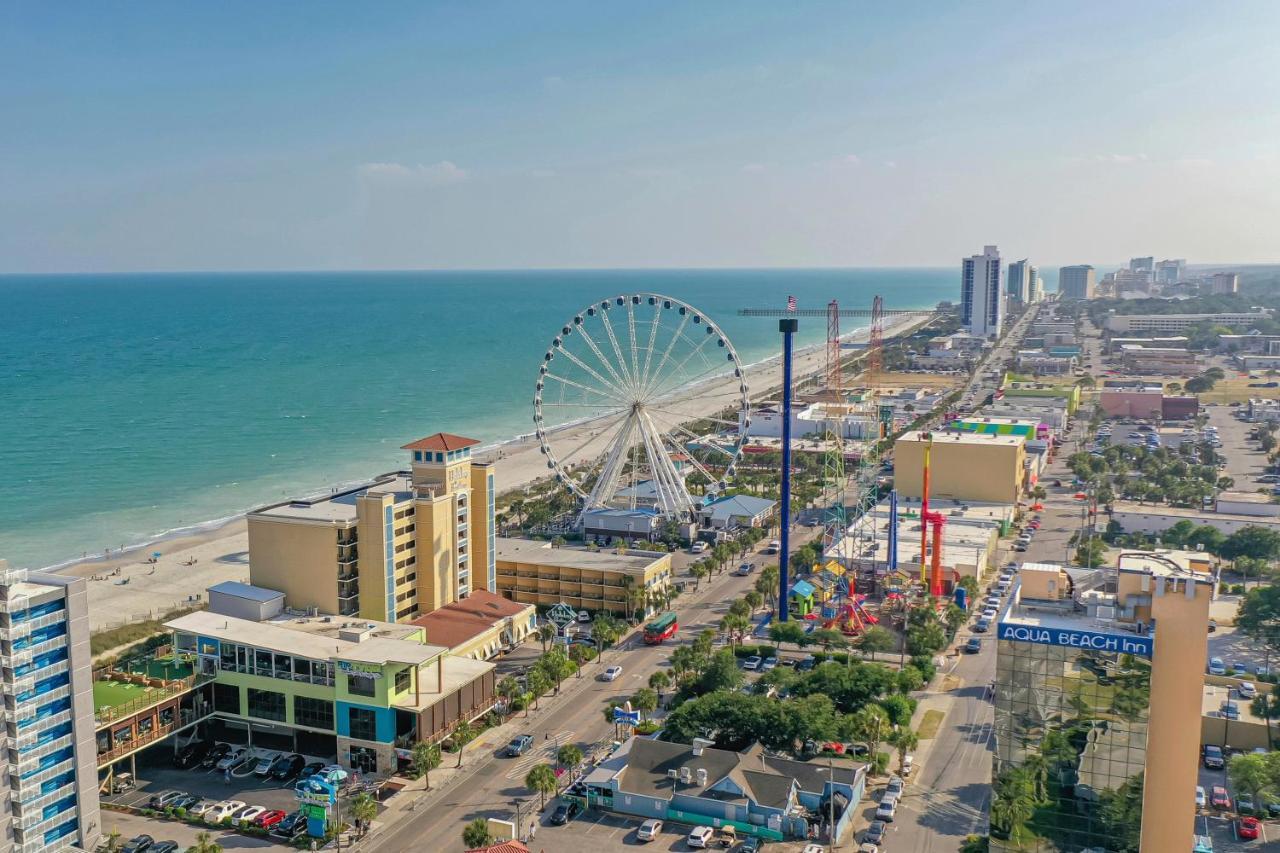 Southern Breeze Ocean Front Hotel Myrtle Beach Buitenkant foto