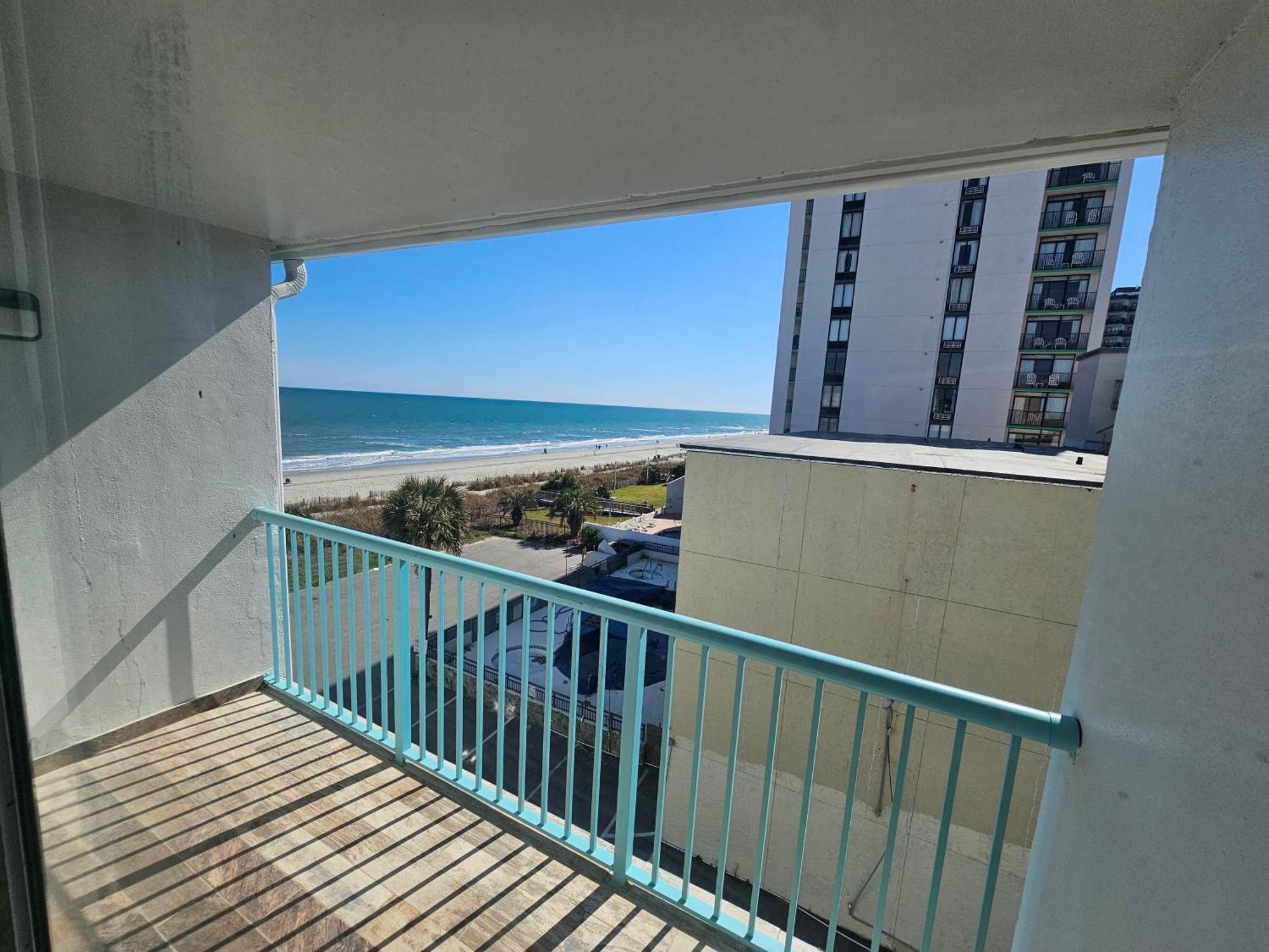 Southern Breeze Ocean Front Hotel Myrtle Beach Buitenkant foto